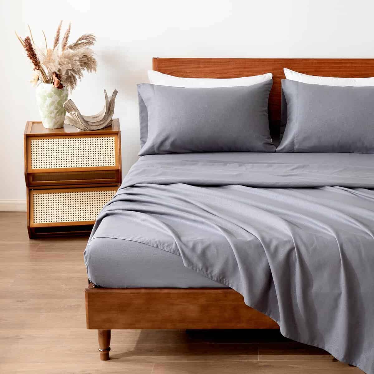 Juego de sábanas SLEEP ZONE para cama Queen Size, 4 piezas