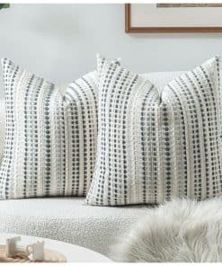 Funda de Almohada Decorativa Zealax para Cojín Neutro de