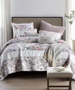 Juego de Edredón de Algodón Camandy 3 Piezas Reversible