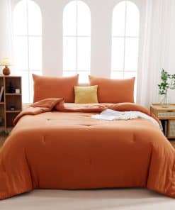 Edredón Ultra Suave para Cama Queen - 3 Piezas Acolchado de