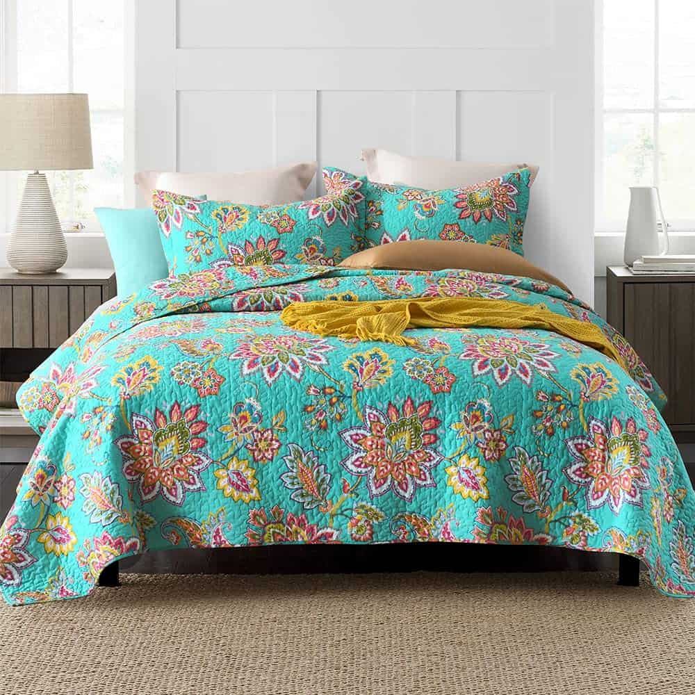 Juego de Colchas de Algodón Wistown, Colcha Cubrecamas