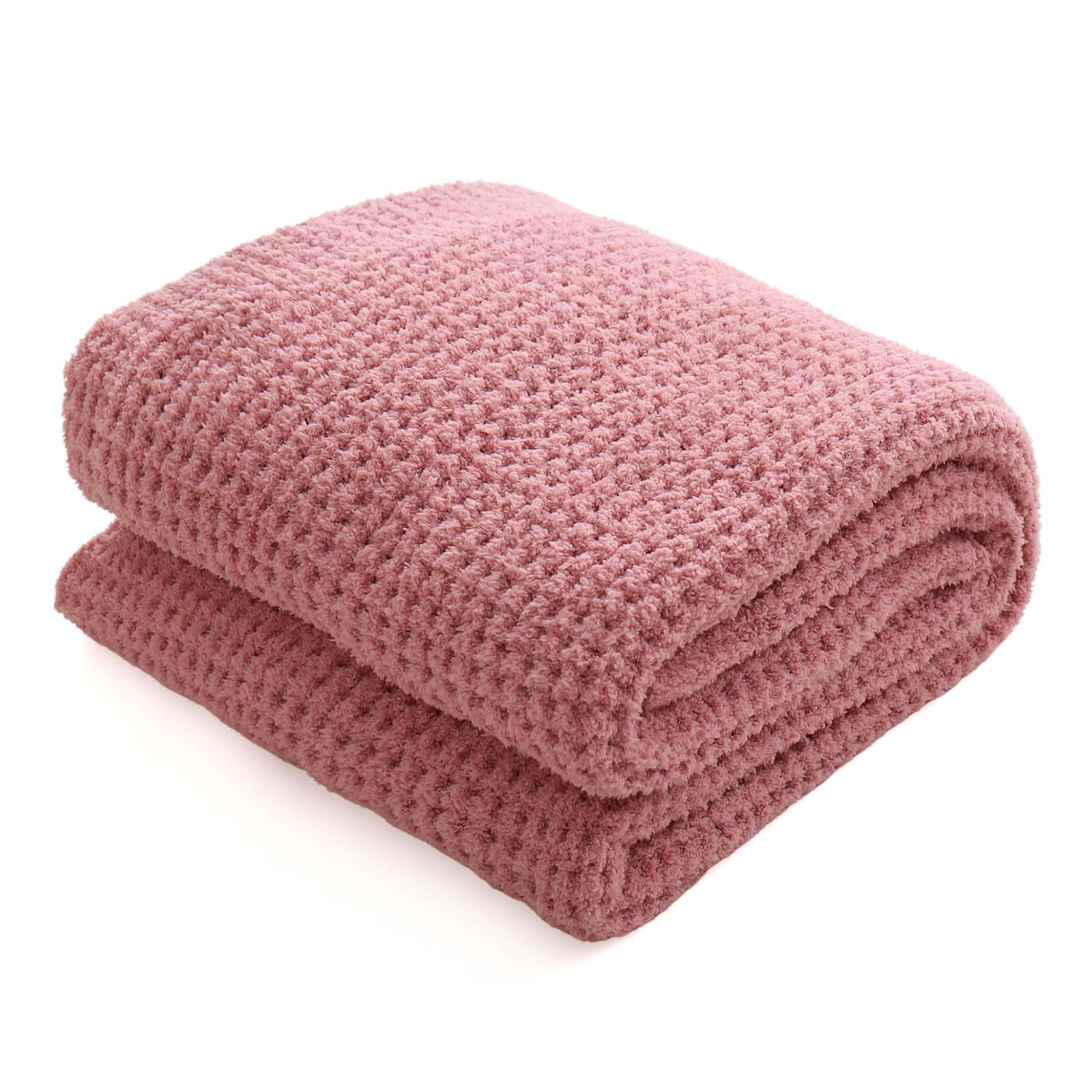 Manta de Tiro de Microfibra Tejido de Gofre YIRUIO Súper - Imagen 9