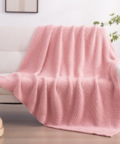 Manta de Tiro de Microfibra Tejido de Gofre YIRUIO Súper