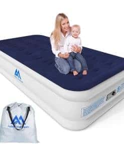 Colchón de Aire Twin con Bomba Incorporada, 18'' Colchón