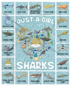 Cobija para Niños Niñas Amantes de los Tiburones - Tipos de