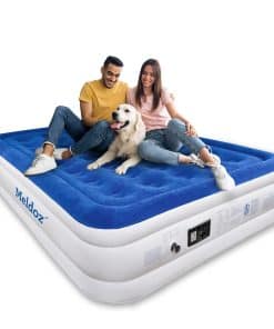 Colchón de Aire Meldoz Upgrade Queen con Bomba Incorporada,