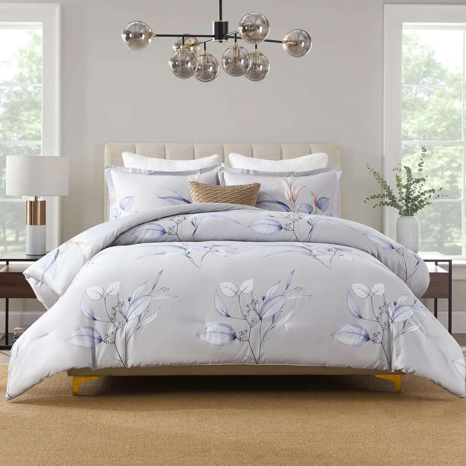 Juego de Edredón de Algodón Queen Finlonte - Edredón Queen - Imagen 3