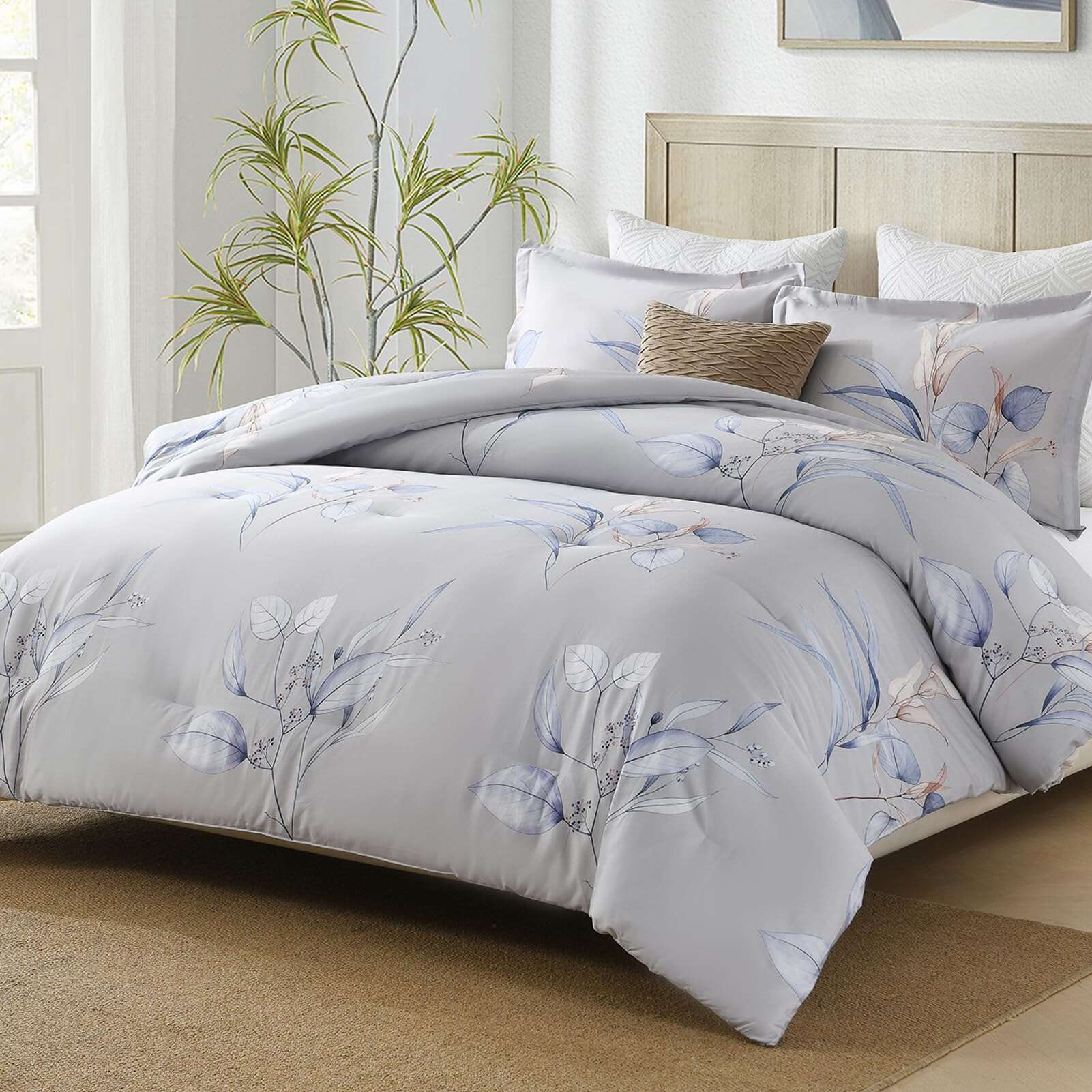 Juego de Edredón de Algodón Queen Finlonte - Edredón Queen - Imagen 4