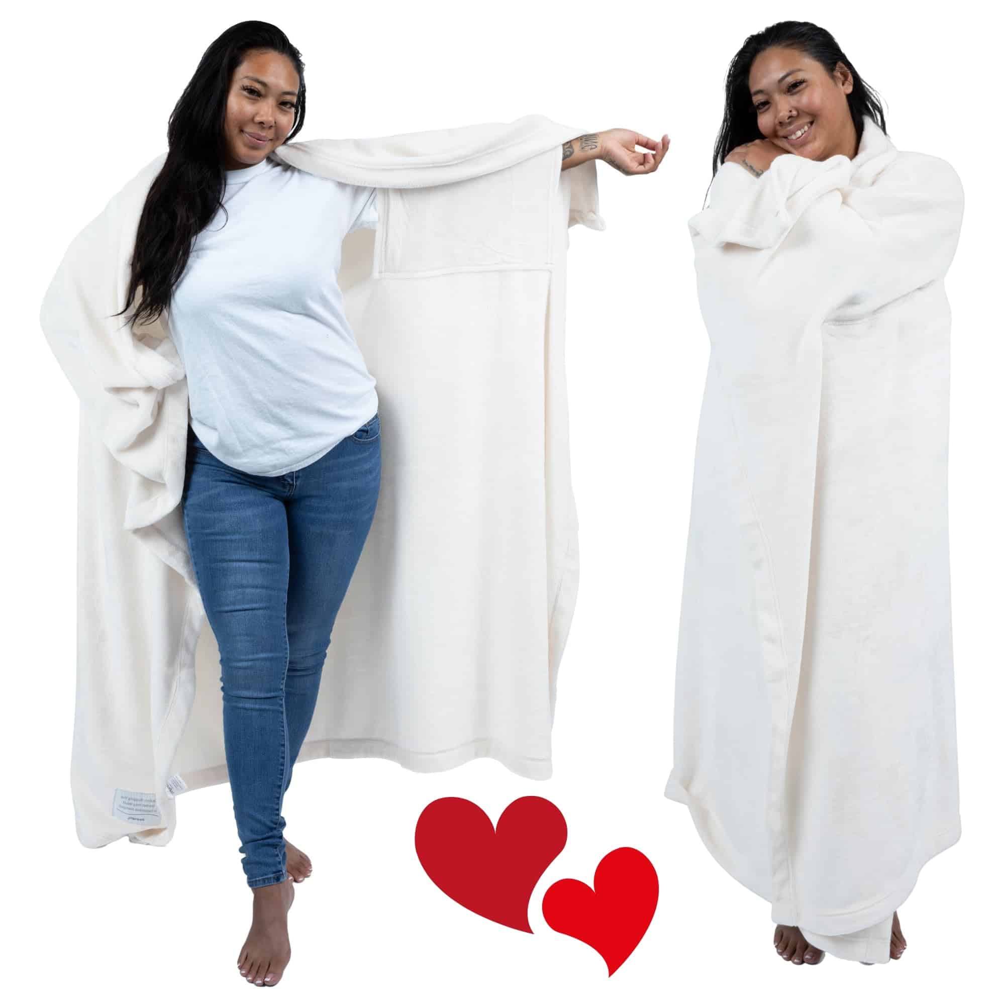 Manta con Mangas Abrigadas - Mantas para Mujeres y Hombres,