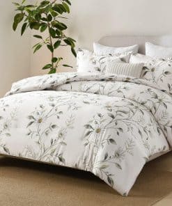 Juego de edredones de algodón King Finlonte - Edredón King