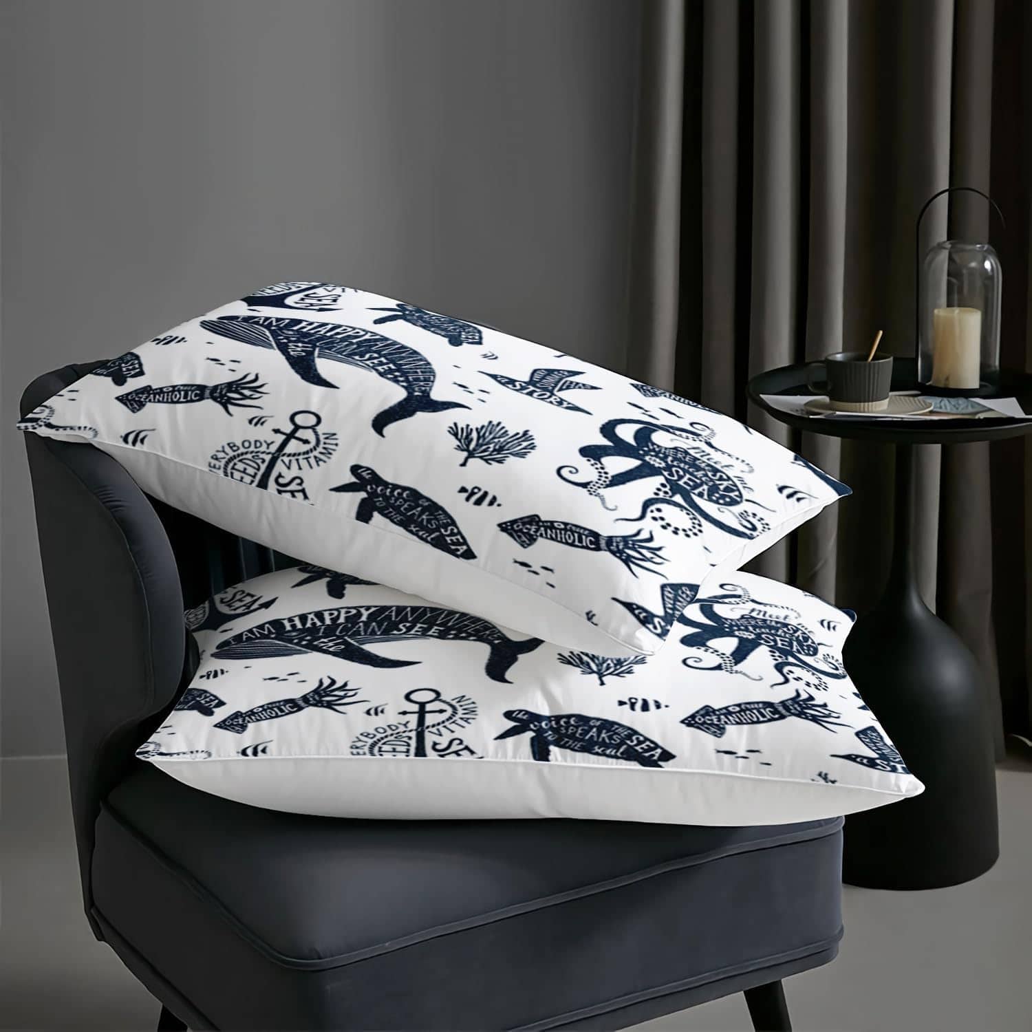 Set de Edredón Suncloris Deep Ocean Sea Animal para Niños y - Imagen 7