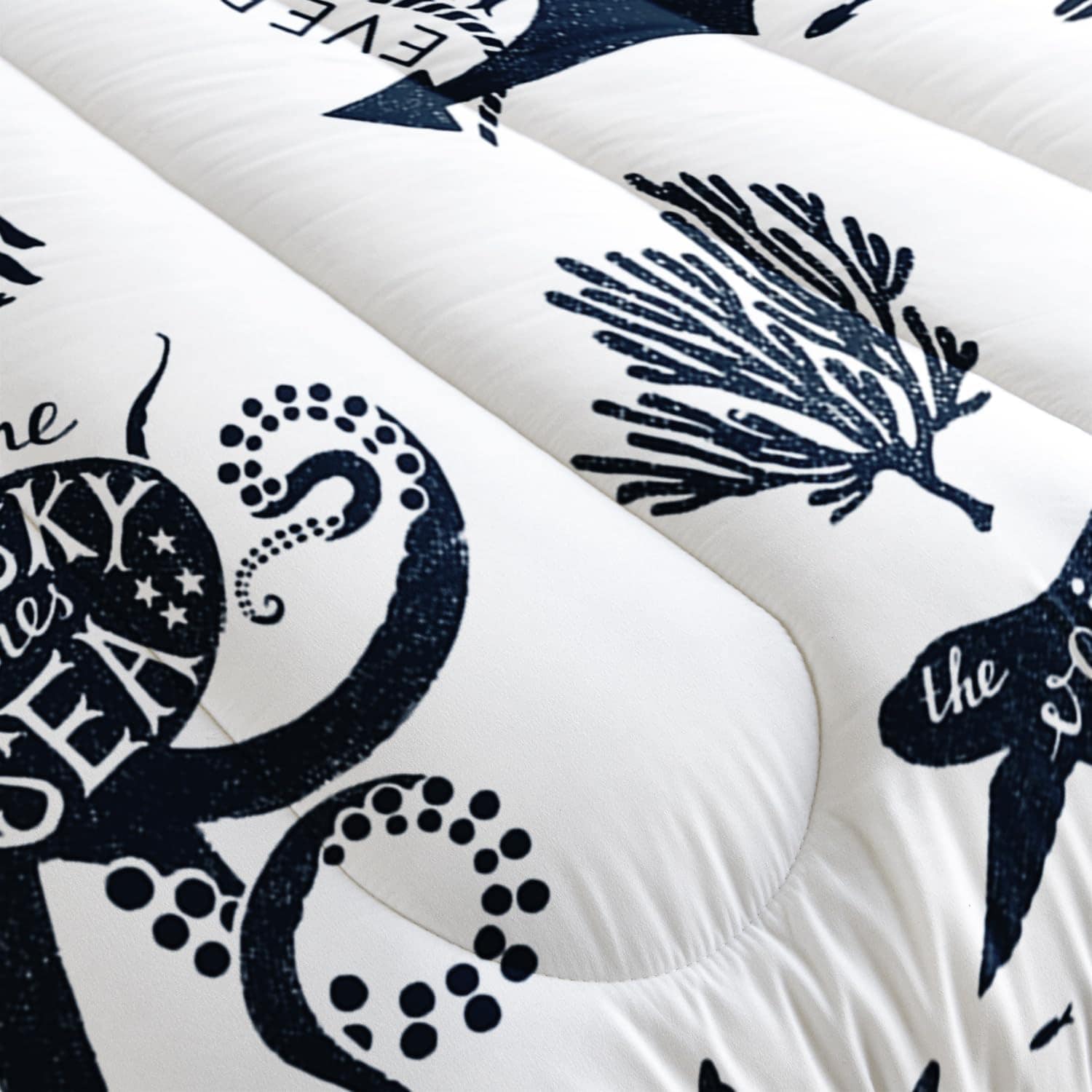 Set de Edredón Suncloris Deep Ocean Sea Animal para Niños y - Imagen 4