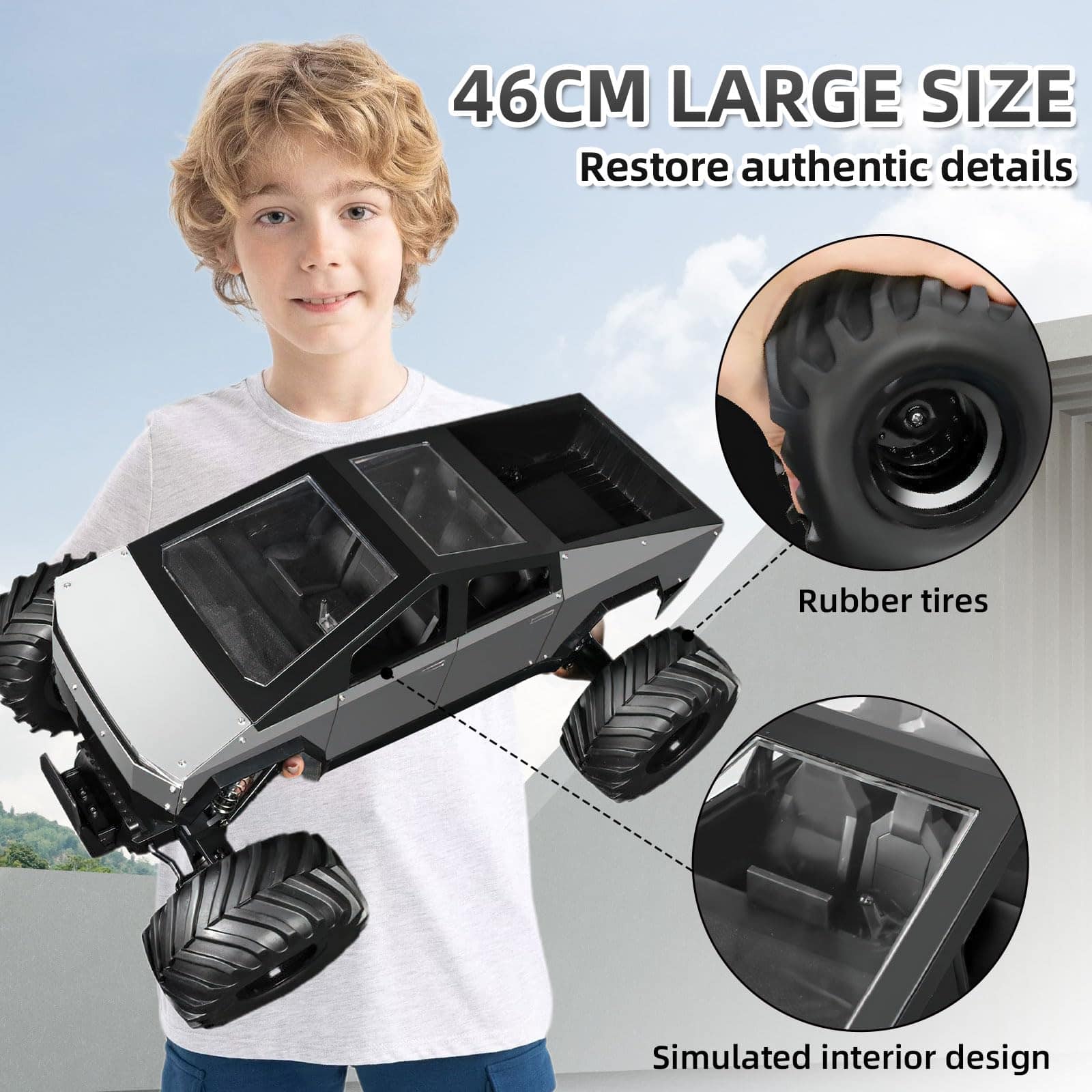 Coche de Control Remoto Suvabe, Modelo de Carreras a Escala - Imagen 5