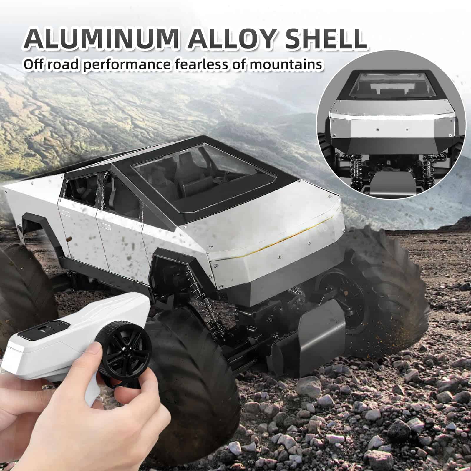 Coche de Control Remoto Suvabe, Modelo de Carreras a Escala - Imagen 4