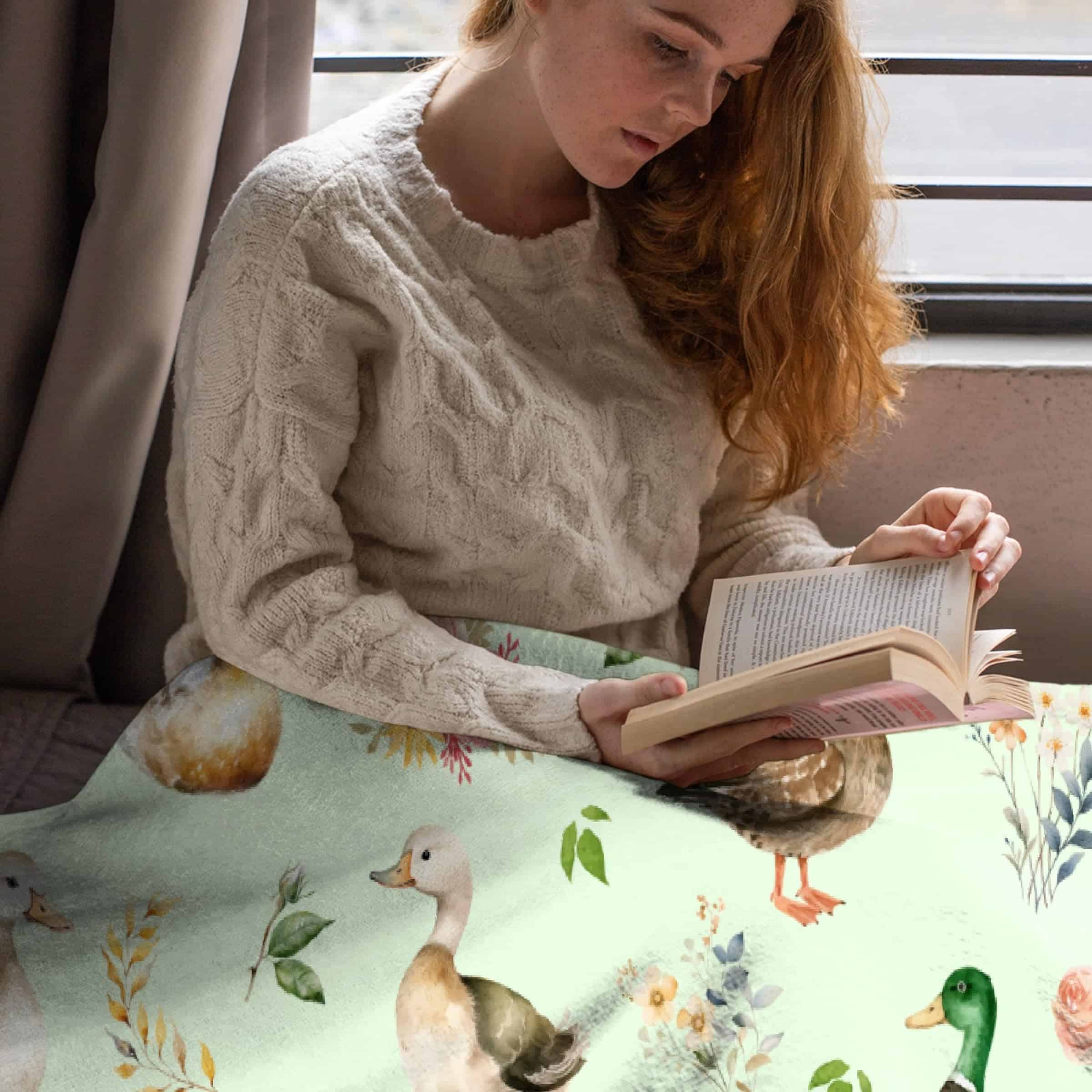 Manta de Pato Regalo para Niños Niñas Amantes de los Patos - Imagen 8