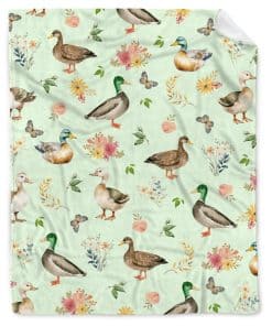 Manta de Pato Regalo para Niños Niñas Amantes de los Patos