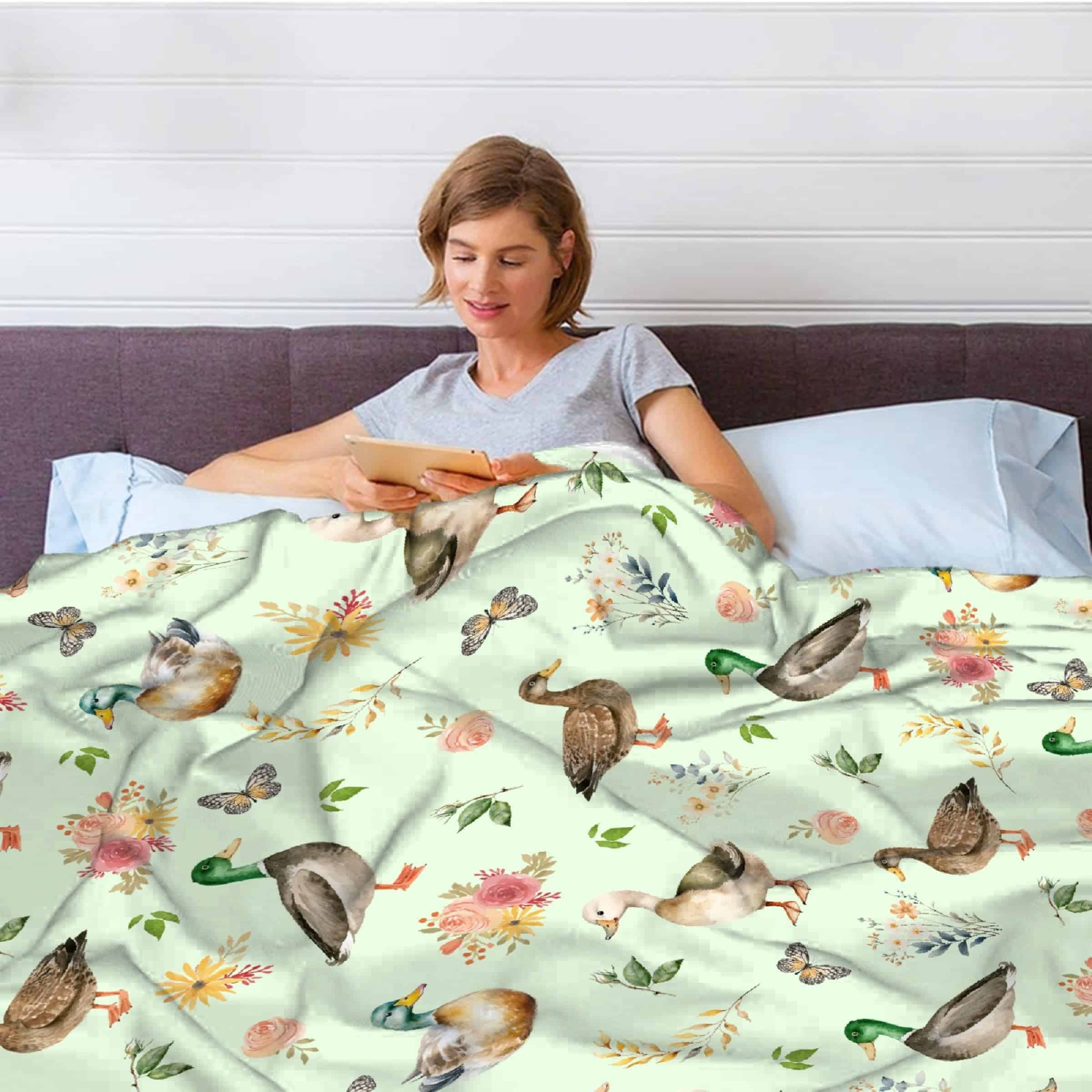 Manta de Pato Regalo para Niños Niñas Amantes de los Patos - Imagen 3