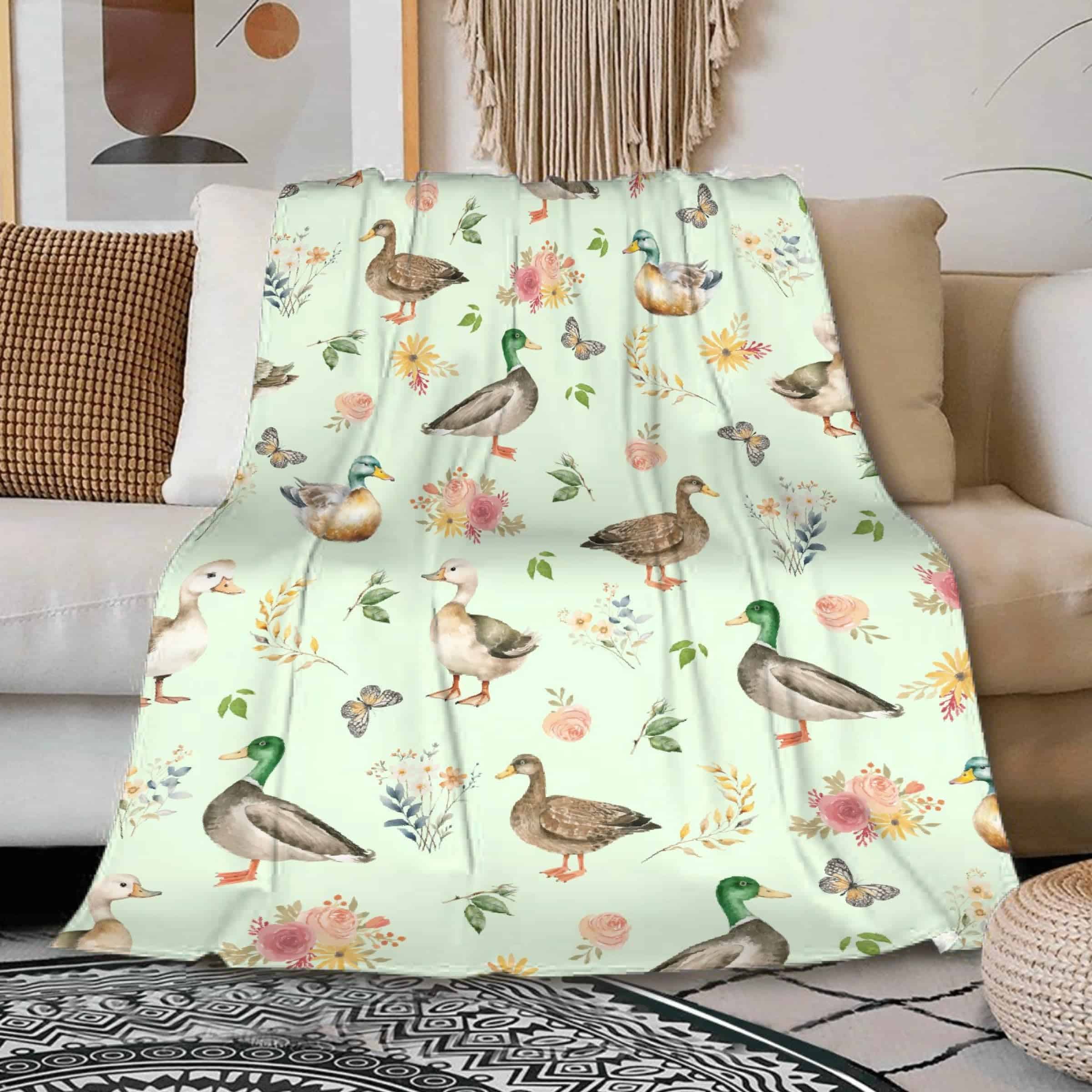 Manta de Pato Regalo para Niños Niñas Amantes de los Patos - Imagen 4