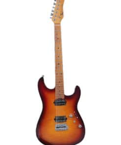 Guitarra Eléctrica de Cuerpo Sólido KGD Caoba H-H Pickup