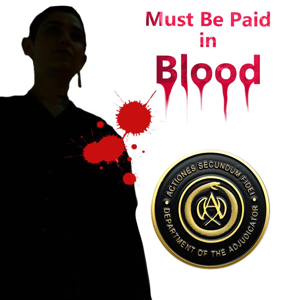 Conjunto de 6 Monedas y Tarjetas de John Wick - 3 Monedas - Imagen 7