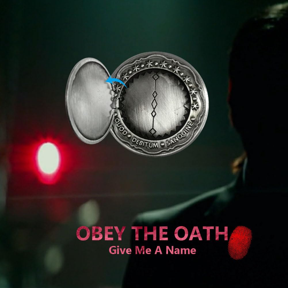 Conjunto de 6 Monedas y Tarjetas de John Wick - 3 Monedas - Imagen 6