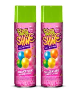 Spray Brillante para Globos de Chicle Party Shine, Spray de