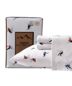 Nuevo Juego de Sábanas de Franela de Algodón al 100% estilo