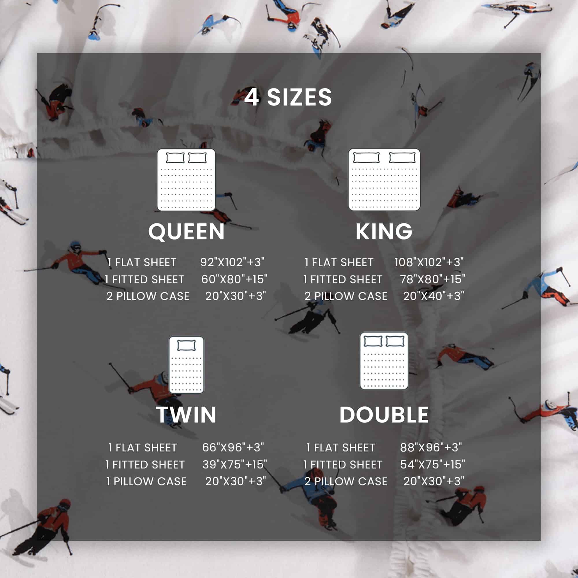 Nuevo Juego de Sábanas de Franela de Algodón al 100% estilo - Imagen 7