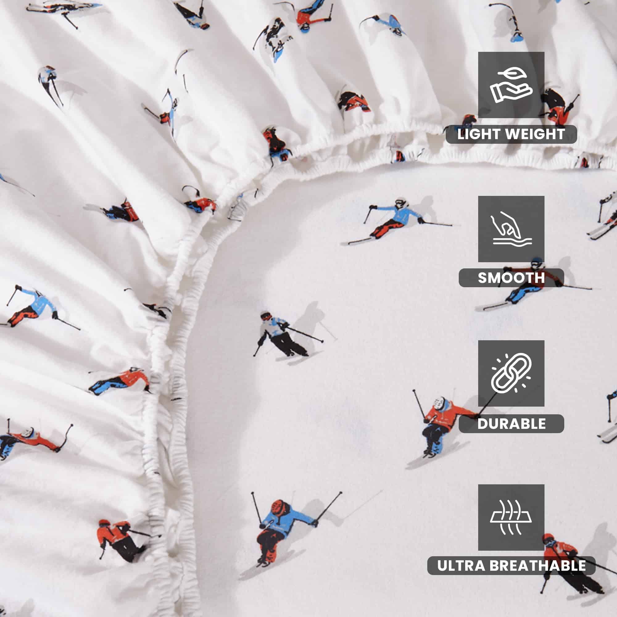 Nuevo Juego de Sábanas de Franela de Algodón al 100% estilo - Imagen 4