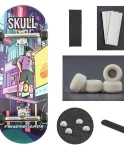 Skull Fingerboards Premium Pro 34mm Completo Profesional