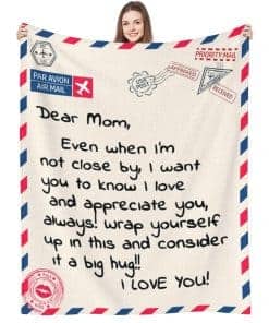 Mantas para Mamá Regalo de Cumpleaños para Mamá de Hija