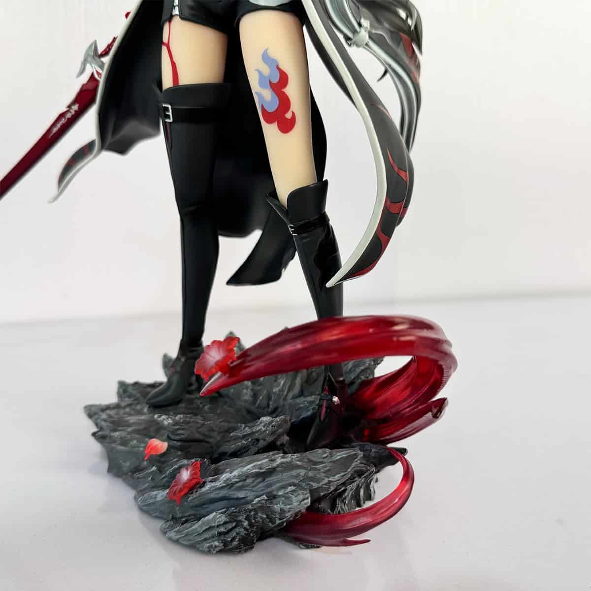 Figura de Acheron de RZAHUAHU H-I Star Rail Pelo Plateado - Imagen 8