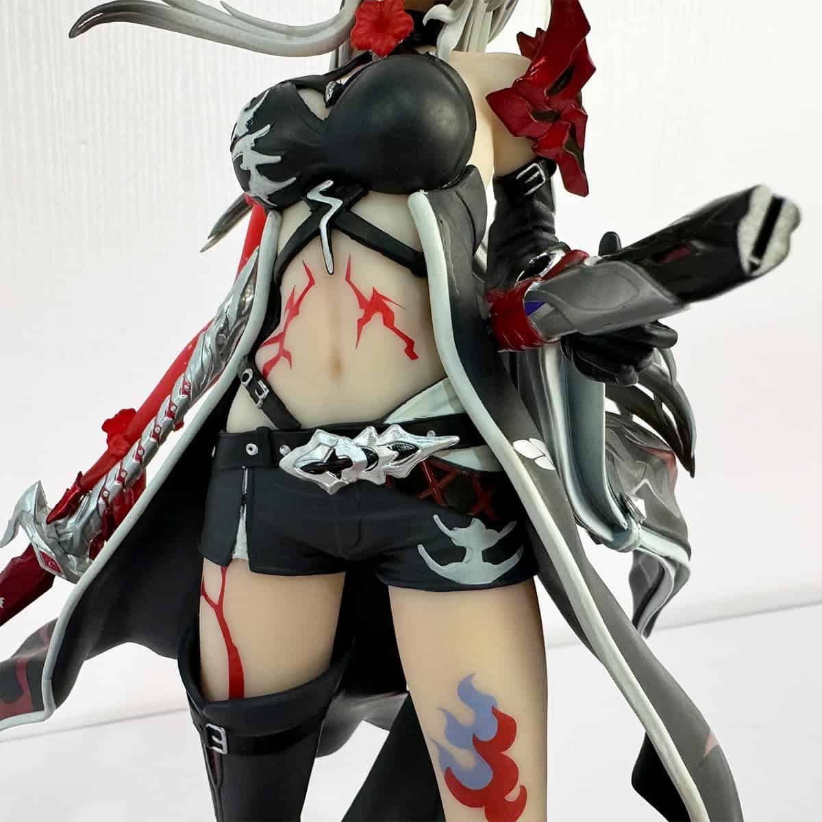 Figura de Acheron de RZAHUAHU H-I Star Rail Pelo Plateado - Imagen 7