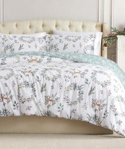 Southshore Fine Living, Inc. Juego de Ropa de Cama Navideño