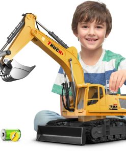 Excavadora de Juguete Grande de Control Remoto de 21" con