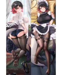 Funda de almohada para cuerpo abrazable Dakimakura Ellen