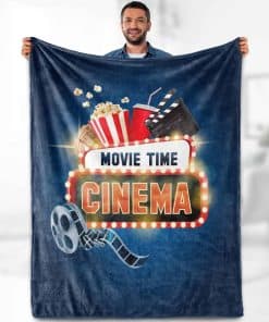Manta de Tema de Cine Aimego - Vintage Cine Palomitas
