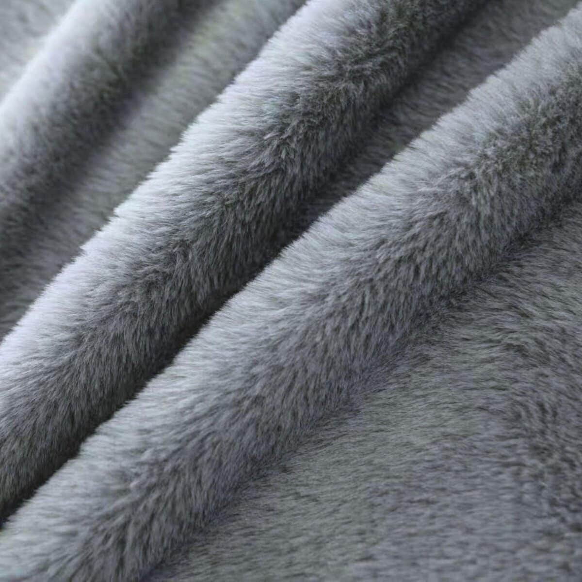 Manta de piel de conejo de imitación cálida SeaBeauty, - Imagen 7