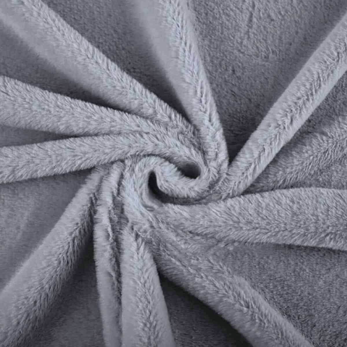 Manta de piel de conejo de imitación cálida SeaBeauty, - Imagen 6