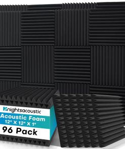 Paneles de Espuma Acústica Knightsacoustic de 96 Pack para