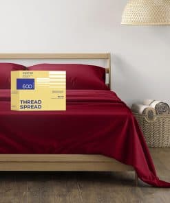 Juego de sábanas de algodón egipcio de lujo tamaño King -