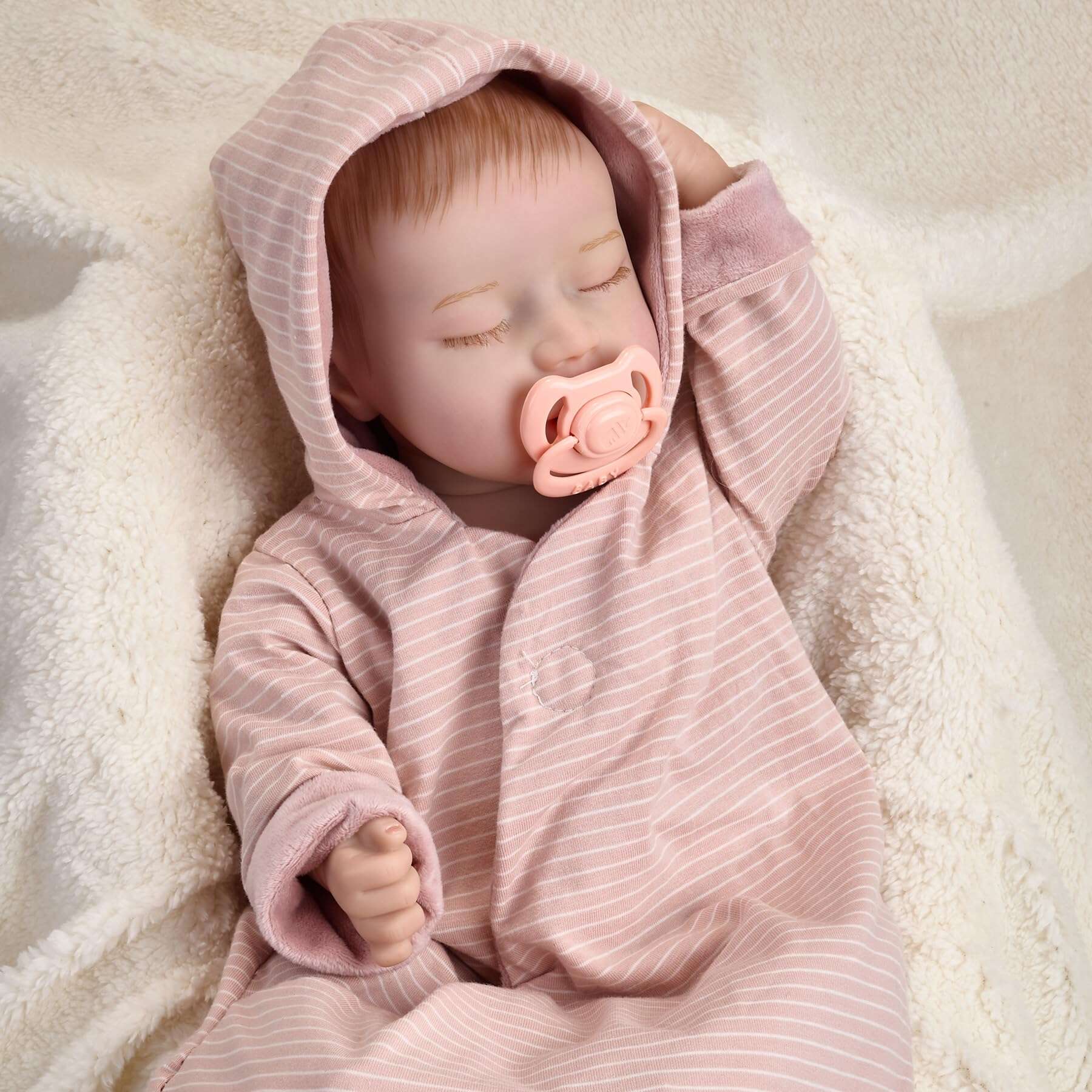 Muñecas Reborn de 17 pulgadas Enjoyin con Accesorios,