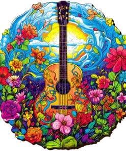 Rompecabezas de guitarra de madera ESC WELT de 200 piezas -