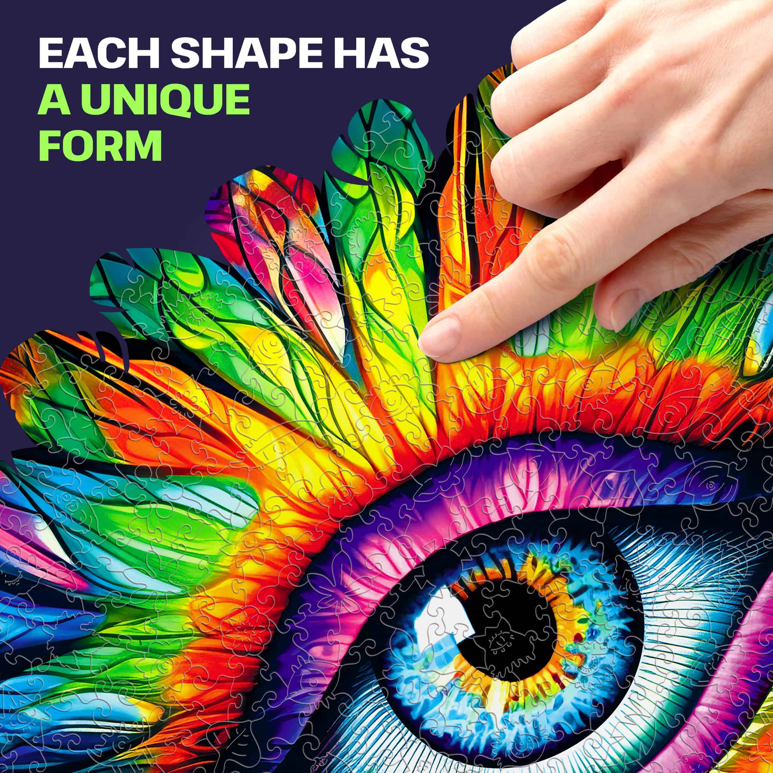 Rompecabezas de Ojo de Madera ESC WELT 200 Piezas - - Imagen 5