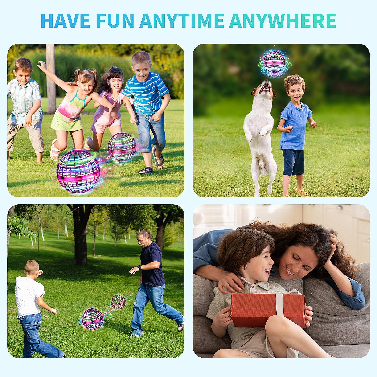 Juguetes de Bola de Globo Volador, Boomerang Controlado a - Imagen 8