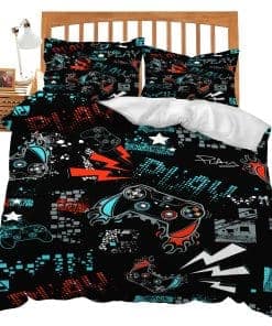 Juego de Ropa de Cama UIAMT para Videojuegos Individual,