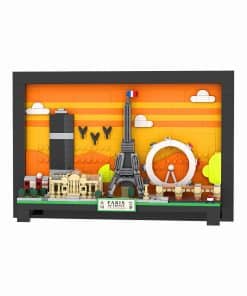 TUTU&LELE Postcard Paris, Kit de Manualidades 3D, Modelo de