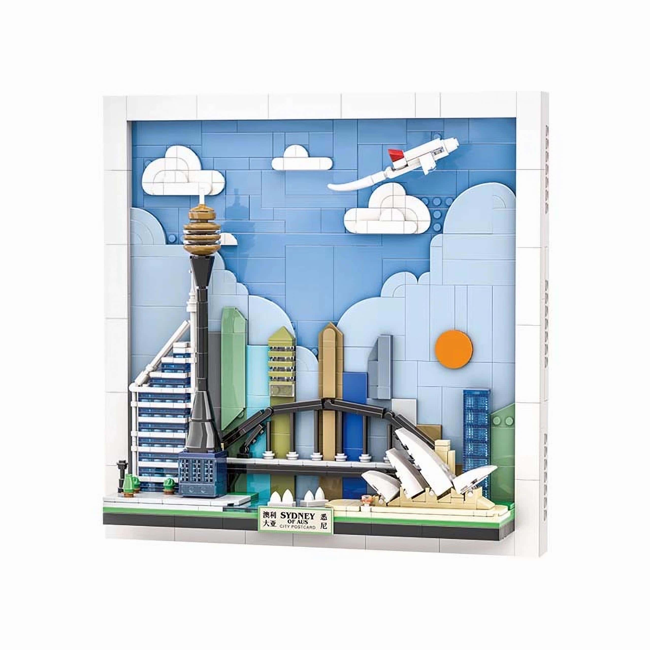 TUTU&LELE Postcard Sydney, Kit de Manualidades de Arte en