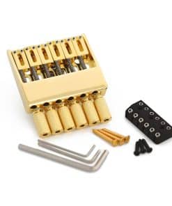 Puente y Bloqueo de Cuerdas para Guitarra de Cabeza Sin