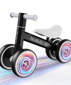 Bicicleta de Equilibrio para Bebés con Luces de Colores